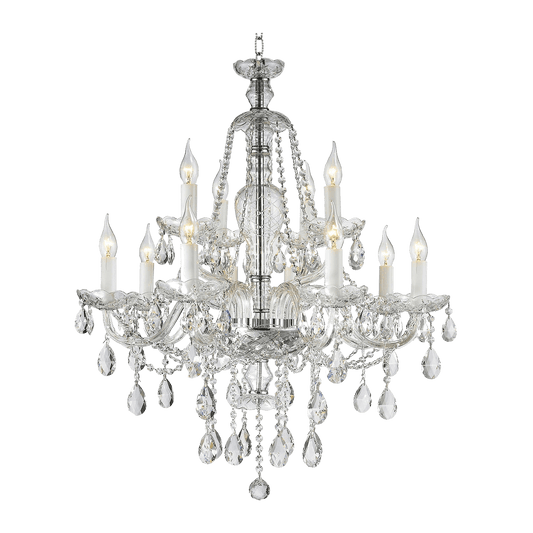French Royalty Collection Single Tier Chandelier