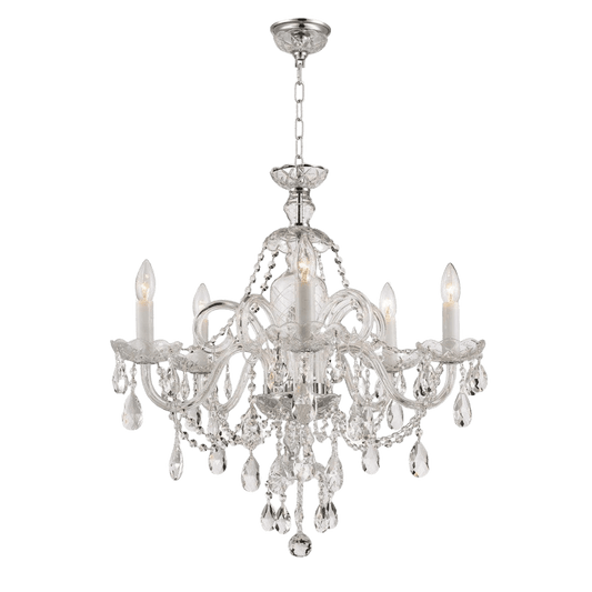 French Royalty Collection 5 Arm Chandelier
