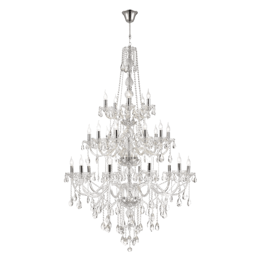 French Royalty Collection Three Tier Chandelier